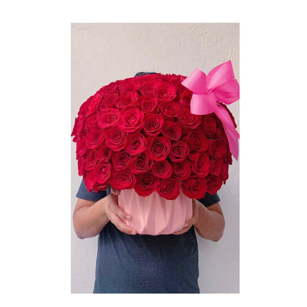 Canaste de rosas gigante - Sweet Surprise Boutique