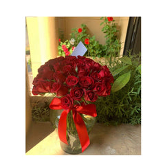 Jarrón de rosas Jarrón de rosas - Sweet Surprise Boutique