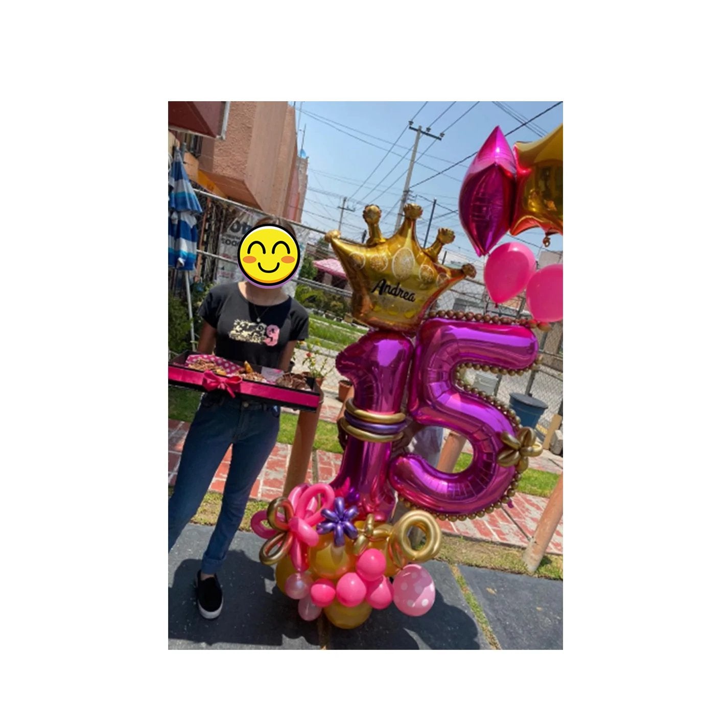 Arreglo de globos para Cumpleaños - Sweet Surprise Boutique