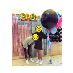 Decoración para llegada de bebé y globo revelación - Sweet Surprise Boutique