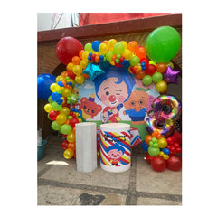Fondo para fotos (Aro cubierto) - Cumpleaños Infantil - Sweet Surprise Boutique