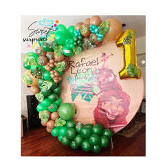 Fondo para fotos (Aro cubierto) - Cumpleaños Infantil - Sweet Surprise Boutique