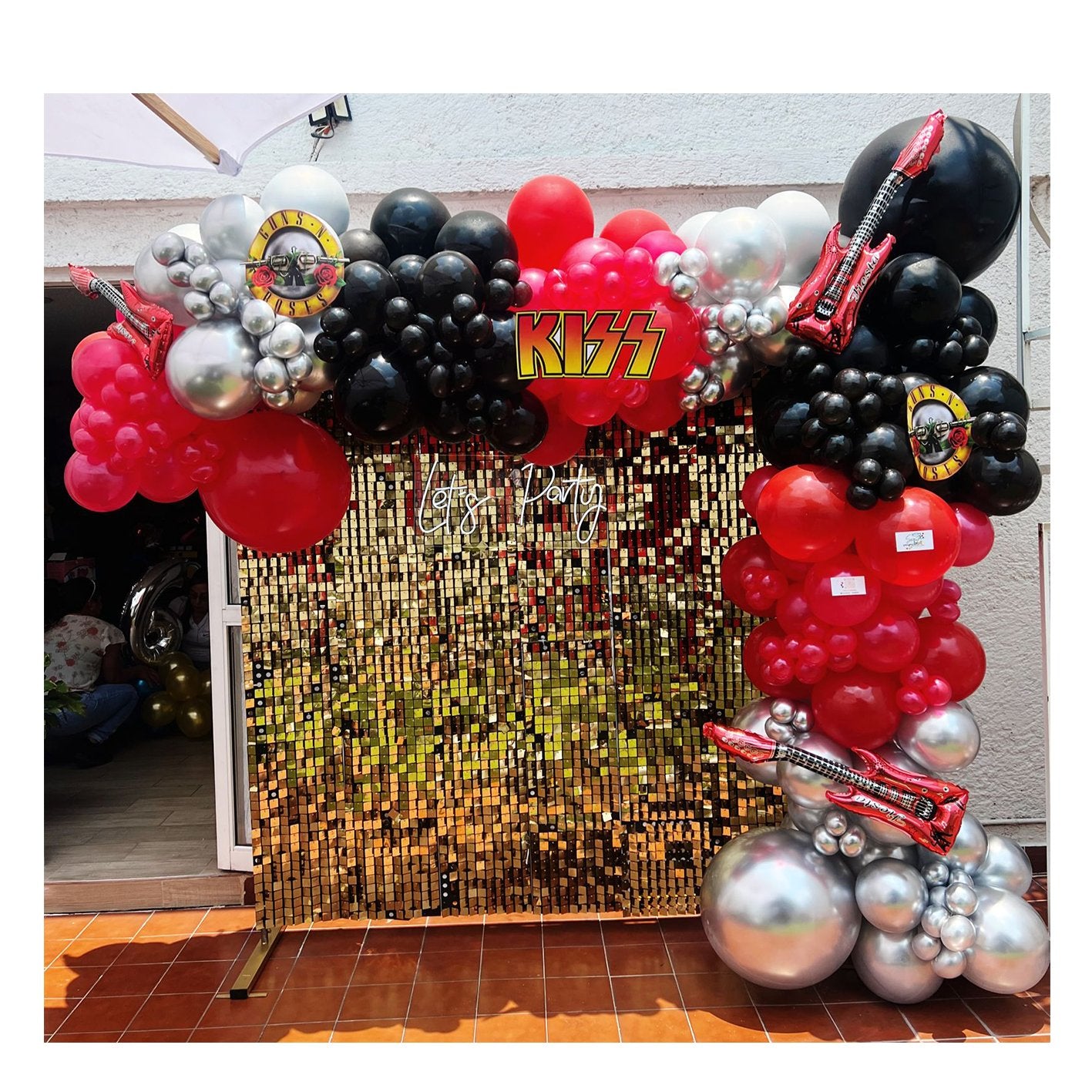 Arreglos Rockeros Servicio de Back Drop de globos para Eventos | SweetSurprise – Sweet ...